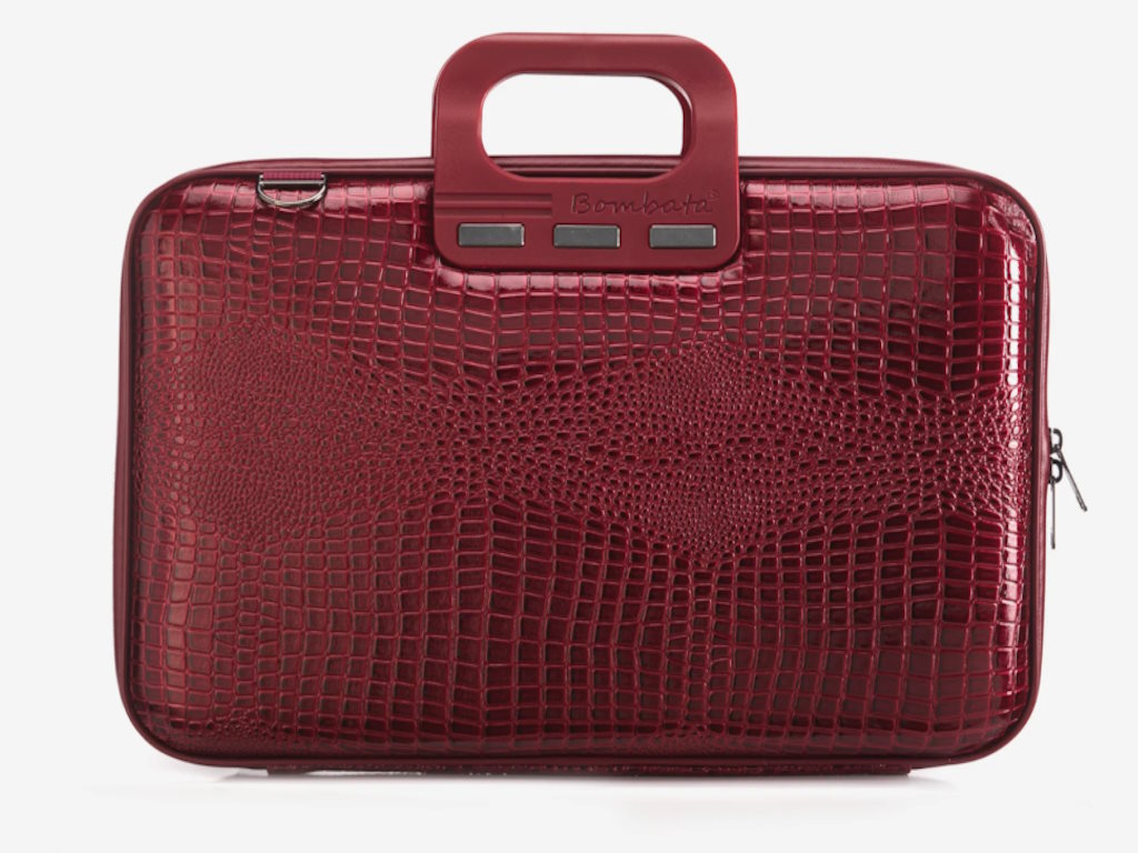 Bombata Torba  Shiny Cocco 15,6" Borgogna red/Crvena